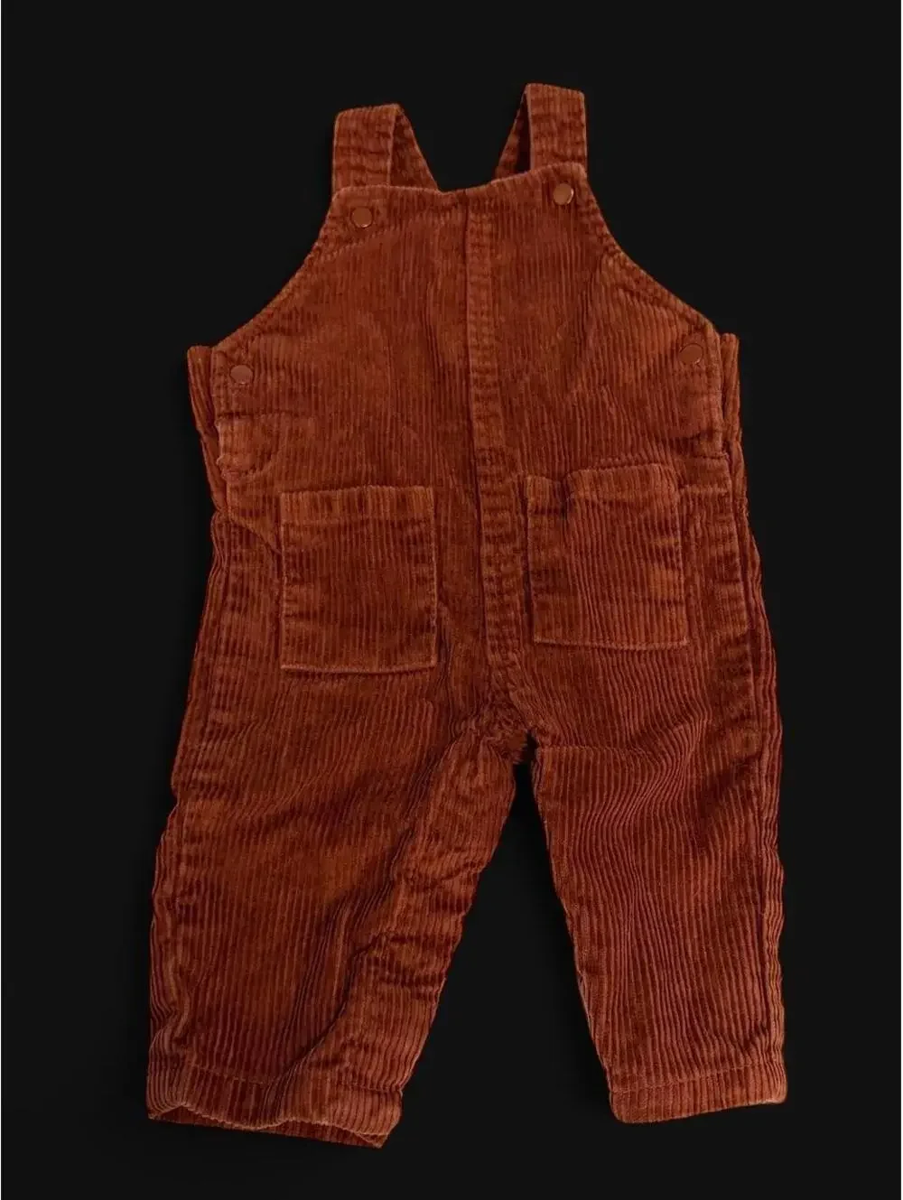 Carter's Corduroy Overalls Baby 0–3 Months Brown